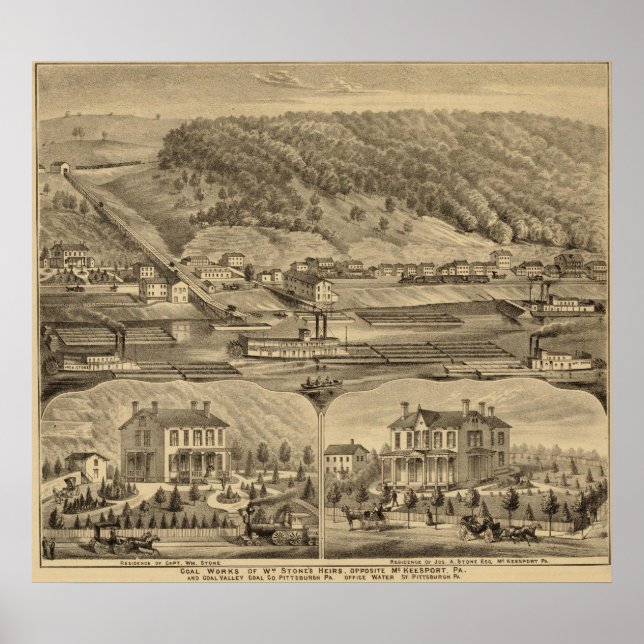 McKeesport Pennsylvania Poster (Framsidan)