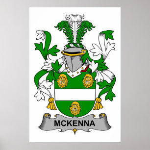 McKenna familjvapensköld Poster