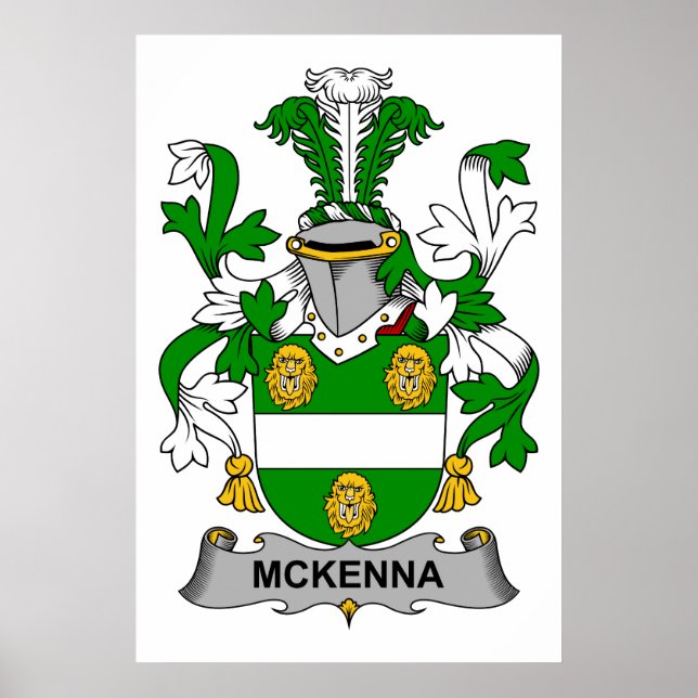 McKenna Family Crest Poster (Framsidan)