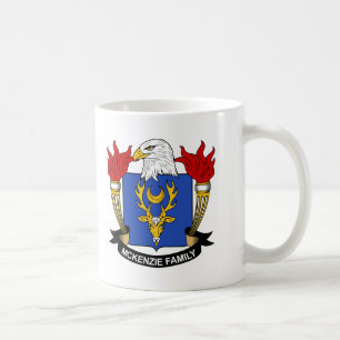 McKenzie familjvapensköld Kaffemugg
