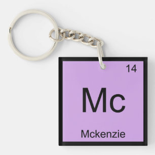 Mckenzie Namn kemi Inslag Periodic Bord