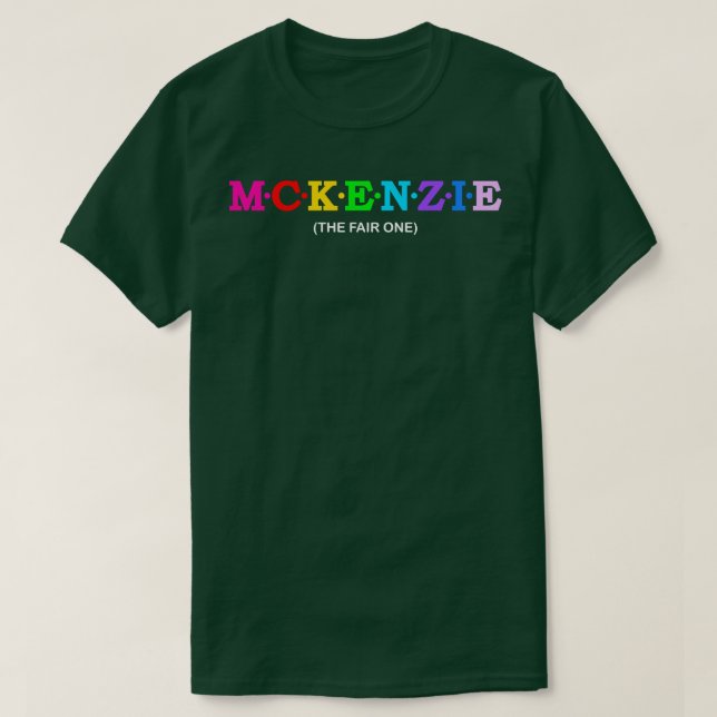 Mckenzie? T Shirt (Design framsida)