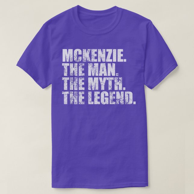 MckenzieMckenzie Family namn Mckenzie efternamn Mc T Shirt (Design framsida)
