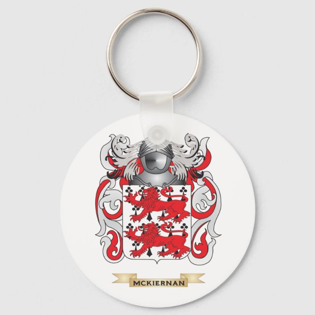 McKiernan Jackar om Arm (Family Crest) Nyckelring (Framsida)