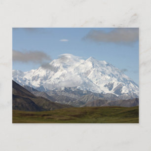 Mckinley-berget i Denali National Park i Alaska Vykort