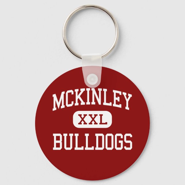 McKinley - Bulldog - High School - Canton Ohio Nyckelring (Framsida)