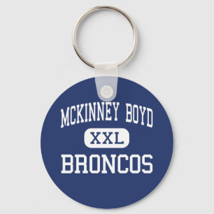 McKinney Boyd - Broncos - kick - McKinney Texas Nyckelring