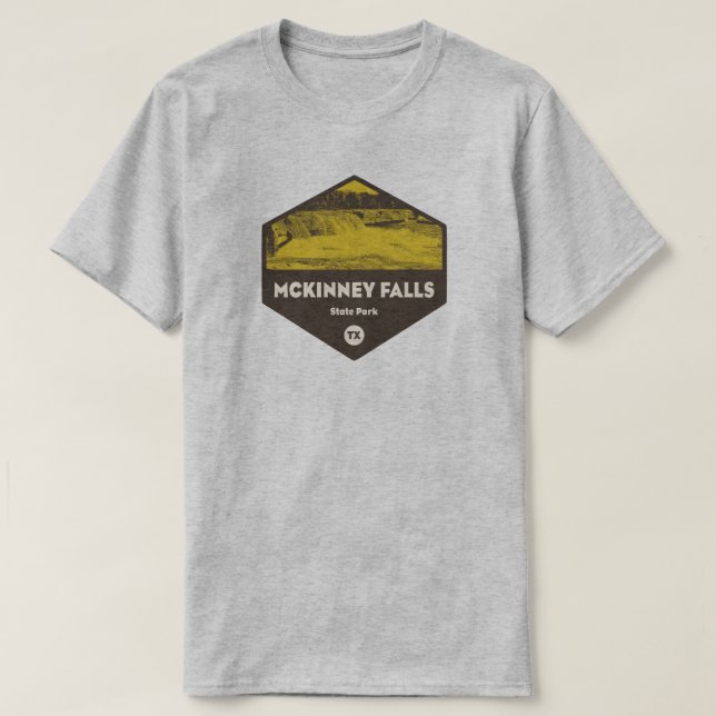 McKinney Falls State Park Texas T Shirt (Design framsida)