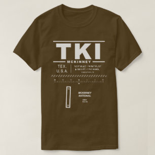 McKinney National Airport TKI T Shirt