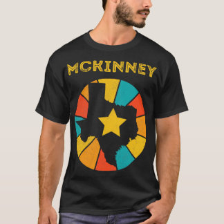 McKinney Texas Vintage Distress Souvenir 1 T Shirt