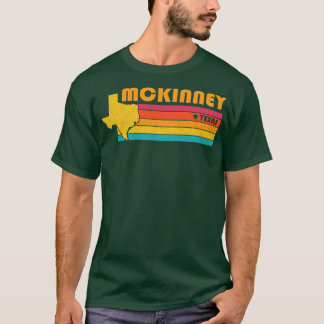 McKinney Texas Vintage Distress Souvenir T Shirt