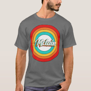 Mclain Namn Shirt Vintage Mclain Circle T
