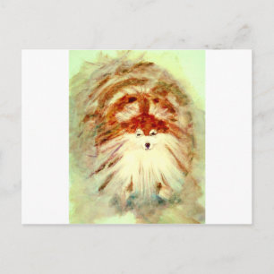 MClairArt's PawLoversArt Gift-produkter Vykort