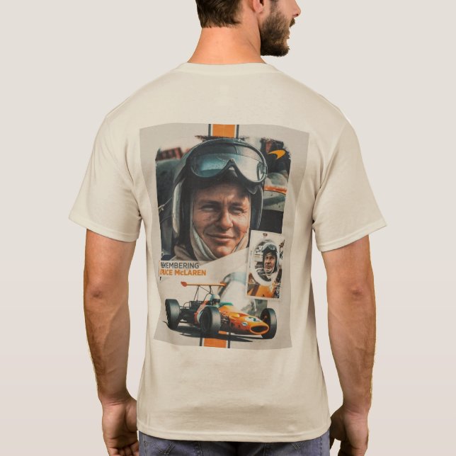 McLaren MCL38 FORMULA 1 TEAM - Tee (Baksida)