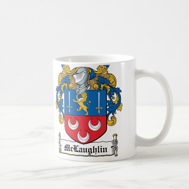 McLaughlin familjvapensköld Kaffemugg (Höger)