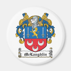 McLaughlin familjvapensköld Magnet