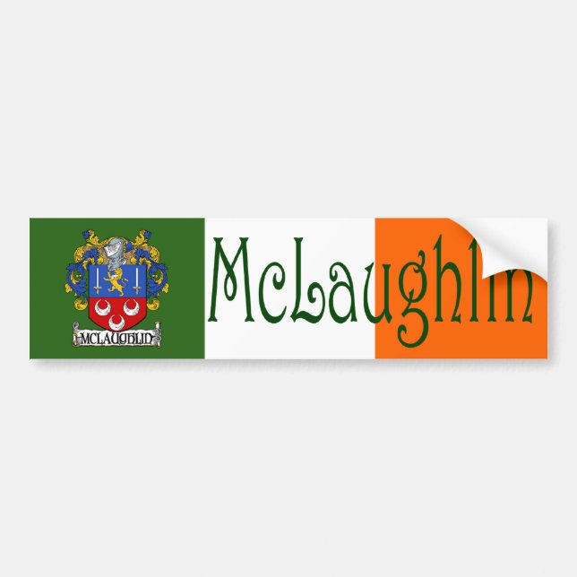 McLaughlin Jackar av Arm Bumper Sticker Bildekal (Framsidan)