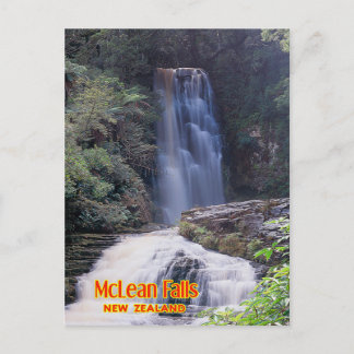McLean Falls, Nya Zeeland Vykort