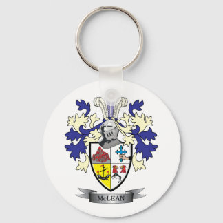 McLean Family Crest Jackar om Arm Nyckelring