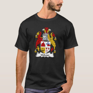 McLean Jackar om Arm McLean Family Crest T Shirt