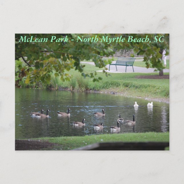 McLean Park - North Myrtle Beach, South Carolina Vykort (Framsida)