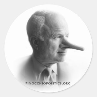 McLiar Stickers Runt Klistermärke