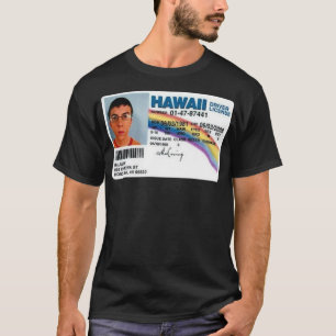 Mclovin Fake ID Sticker T Shirt