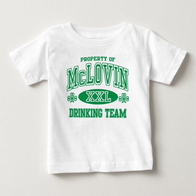McLovin Irish Drinking Team T-shirt (Framsida)