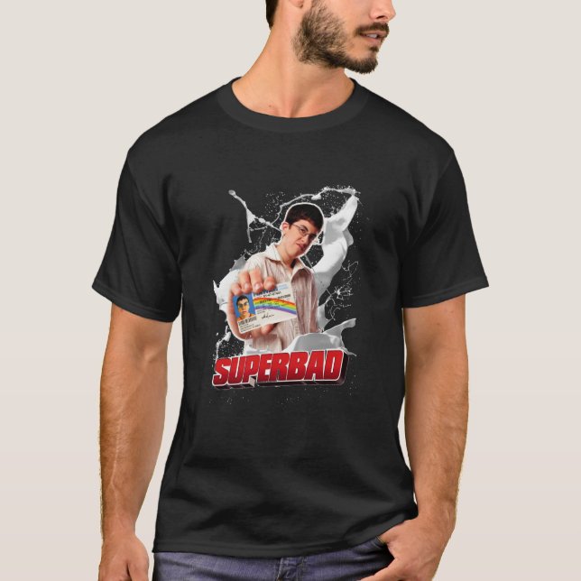 McLovin och är Fake ID T Shirt (Framsida)