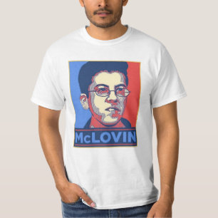 Mclovin retro t shirt