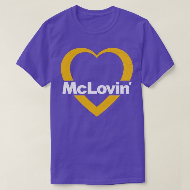McLovin Vintage T Shirt (Design framsida)