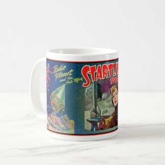 MCM 20TH CENTURY SCI FI COLLAGE KAFFEMUGG