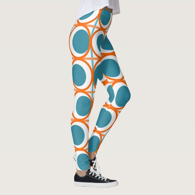 MCM-cirklar och Linjer Leggings (Höger)
