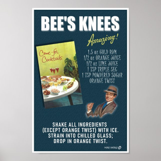 MCM COCKTAIL RECIPE  POSTER (Framsidan)