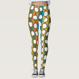 MCM Colorful Linjer Leggings