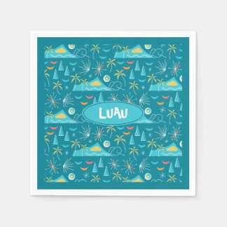 MCM Diamond Head Fireworks Party Pappersservett