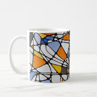 MCM-inspirerad kaffekopp med reflektioner