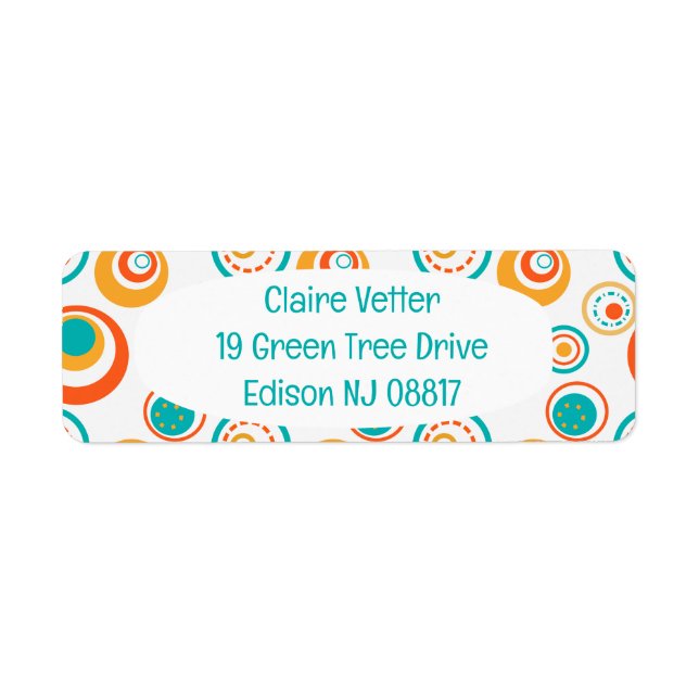 MCM Jawbrytare Returadress Etikett (Framsidan)