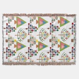 MCM Julafton Träd Filt