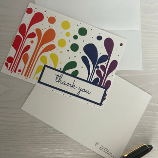 MCM Modern Painting Lollipos - tack för ditt kort