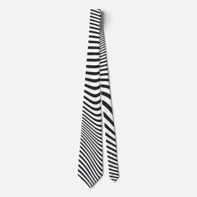 MCM Op-Art 60s Black White Modern MOD Slips (Framsida)