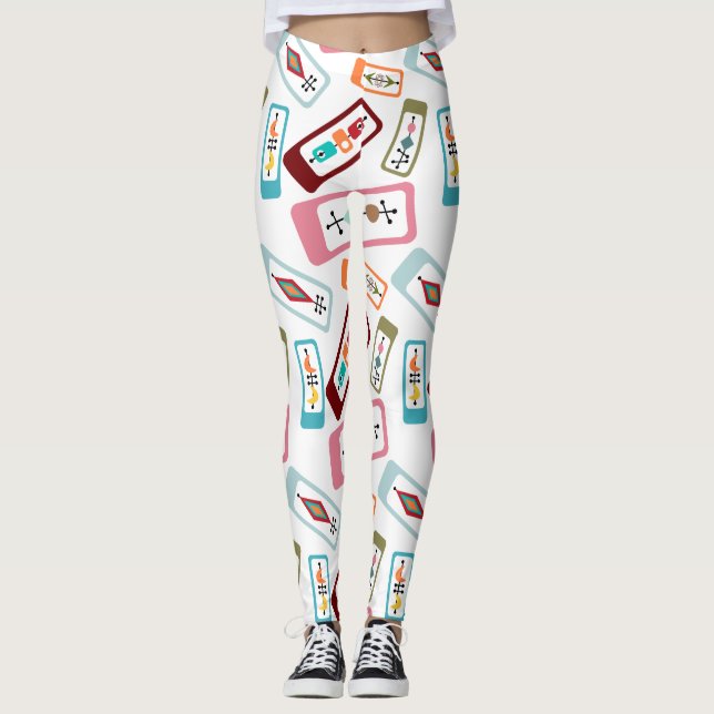 MCM-plockgafflar Leggings (Framsida)