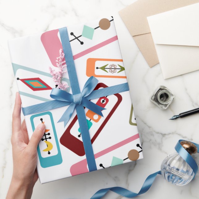 MCM-plockgafflar Presentpapper (Gifting)