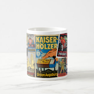 MCM POSTER STAMP COLLAGE KAFFEMUGG