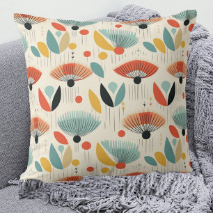 MCM Retro Botanical Mönster Kudde