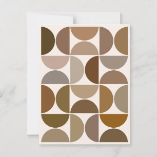 MCM Semicircles and Creams Vykort