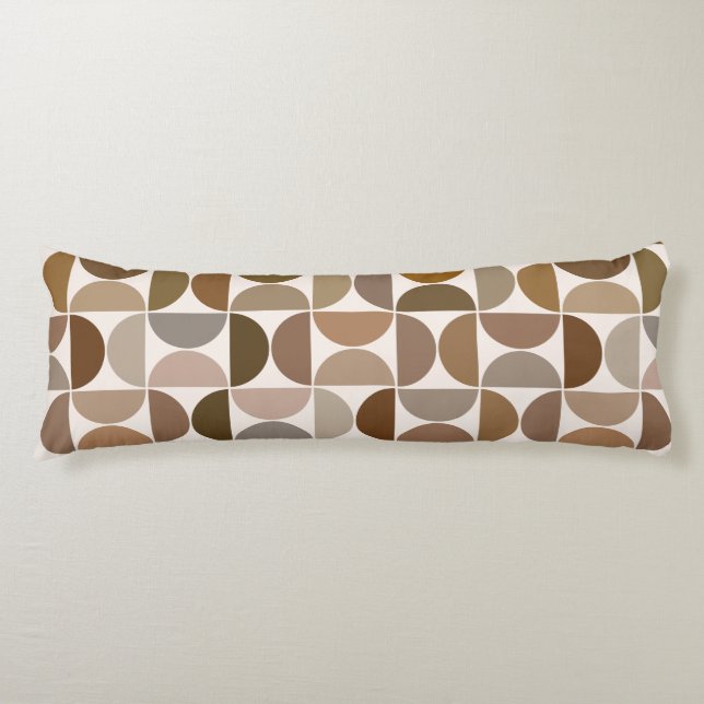 MCM Semicircles +Cream Mönster Kroppskudde (Framsidan)