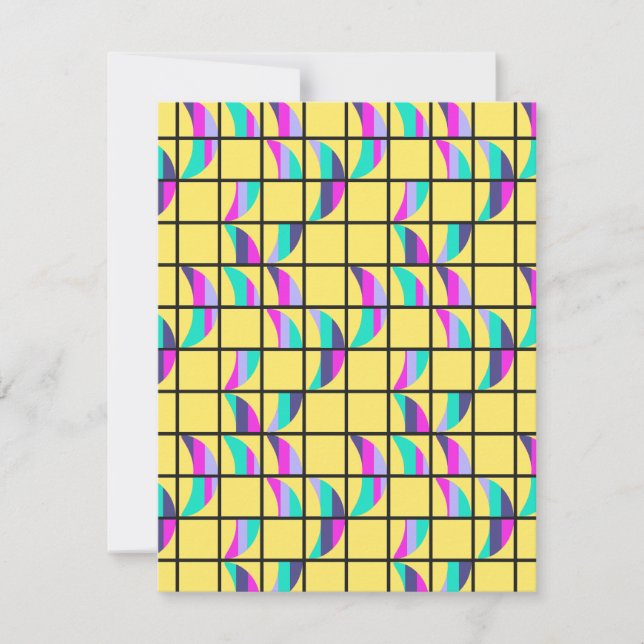 MCM Tic-Tac-Toe Anteckningskort (Framsida)