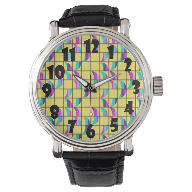 MCM Tic-Tac-Toe Armbandsur (Framsida)