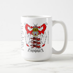 McMahan, ursprung, det menande och vapenskölden Kaffemugg